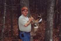 Ted with his 8 pointer